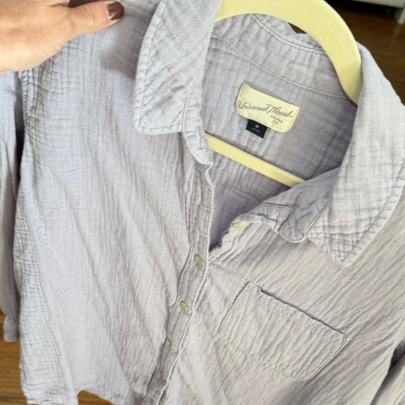 Universal Thread Light Purple Button-Down Shirt - Picture 6 of 8